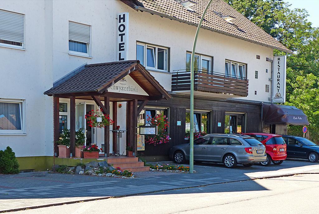 Hotel-Restaurant Schwyzerhuesli Viernheim Esterno foto
